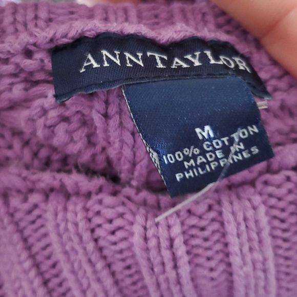 Ann Taylor Vintage Cable-Knit Turtleneck - Picture 5 of 6